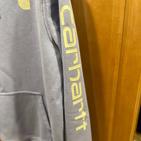 Woman's Carhartt XL Very Pretty LILAC color Hoodie - Picture 4 of 4